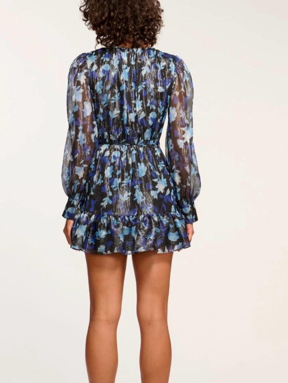 Ramy Brook Lizbeth Silk-Blend Mini Dress size XS - Picture 2 of 12